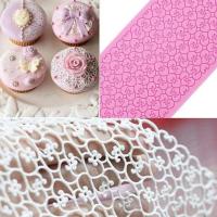 Lace Silicone Mold Sugar Craft Fondant Mat Cake Decorating Baking Tool Mould Bread  Cake Cookie Accessories