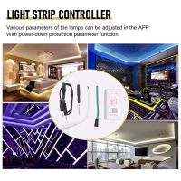 SP107E LED Controller Bluetooth Smart APP WS2811/2812B Light Strip Dimming LED Music Controller