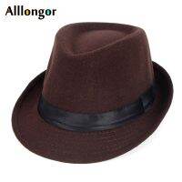 2023 Spring Wool Fedora Jazz Hat Men Chapeu Panama Masculino Sombrero Mujer Women Felt Hats Man Bowler Vintage Black Retro Cap