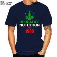 Herbalife Nutrition est. 1980 24 Hours USA M-5 Design Adult T Shirt 80s Tops Men T-Shirt  LWXS