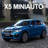 LI1:32ชั่ง BMW X5ล้อแม็กรถยนต์รุ่น D Iecast รถแสงเสียงรถคนรักคอลเลกชันเด็กของขวัญวันเกิดโลหะเด็กของเล่น