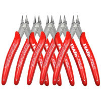 สีแดง170เครื่องตัดลวด DIY Trimmer เส้นทแยงมุมด้านข้างตัดสาย Nippers สีแดงสีฟ้าคีม Hand Mini Snips Flush Nipper Trimmer