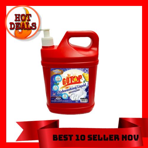 Best deal 2kg Gotop Vinegar Enzyme Dishwash with Pump A Versatile