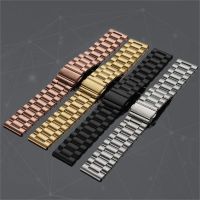 ↂ✌ 20MM pasek do zegarków Samsung Galaxy Watch Active pasek na nadgarstek ze stali nierdzewnej Watch Band akcesoria zamienne do zegarka