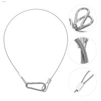 ❄❖ 4 Pcs Cable Heavy Duty Hooks Safety Rope Stage Light Lock Carabiner Carbon Steel Braided Ropes Stainless Locks