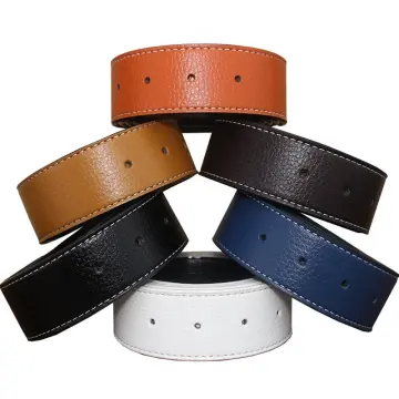 3.8CM Fashion Male High Quality Genuine Leather Belt Luxury Designer Belts  Men New Copper Buckle