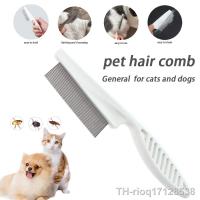 【hot】✺₪  Dog Grooming Flea Comb Hair Removal Massage Tools Pets Accessories