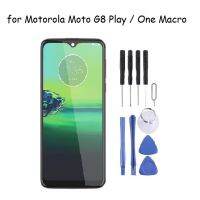 หน้าจอ TFT LCD สำหรับ Motorola Moto G8 Play/one Macro สีดำ