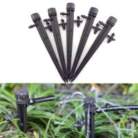 10pcs garden Irrigation 360 Degree Scattering Sprinkler Splice 4/7mm watering Hose Home Gardening Agriculture Irrigation Sprayer Watering Systems  Gar