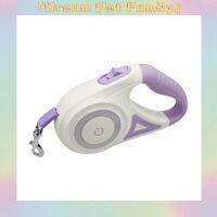 Dream Pet เชือกลากสำหรับครอบครัว,3M สำหรับสุนัขหดอัตโนมัติยาว5ม. พร้อมไฟ LED