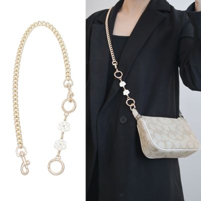 ☒❡♦ Applicable to the coach the alar package transformation camellia extended chain accessories list buy straps longer worn decoration