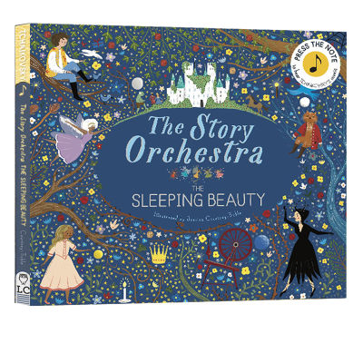 Tchaikovsky Sleeping Beauty music story pronunciation book the story Orchestra Sleeping Beauty English original picture book cloth bound hardcover collection Edition