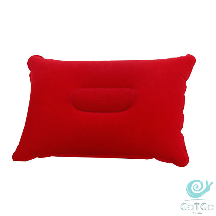 gotgo-หมอนเป่าลม-หมอนพกพา-หมอนหนุนหลัง-หนุนนอน-inflatable-pillow