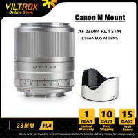 Viltrox 23มิลลิเมตร F1.4 STM EF M ออโต้โฟกัสกล้องเลนส์รูรับแสงขนาดใหญ่ภาพเลนส์ APS-C สำหรับ Canon EOS M กล้องเลนส์ Mark II M3