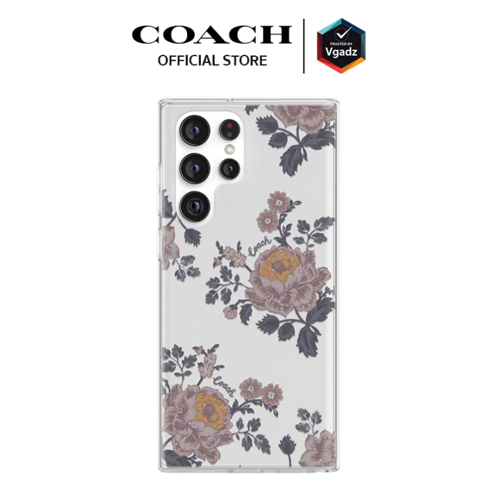 Coach Protective Case for Galaxy S22 Ultra - Moody Floral