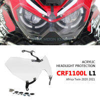 ใหม่อุปกรณ์มอเตอร์ไซค์ไฟหน้า H Ead Light ยามที่ครอบสำหรับฮอนด้า CRF1100L L1แอฟริกาคู่ CRF 1100 L 2020 2021