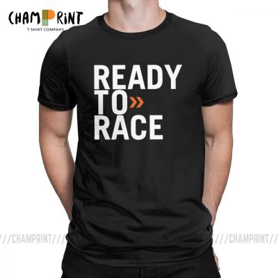 T-shirts Men Tops New Racing Ready Enduro Cross Motocross Jerseys Bike Asphalt Life Clothing T-shirts Print Cotton Plus