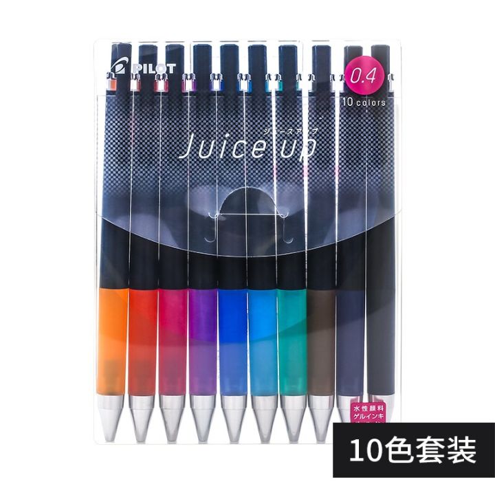 1-set-japan-pilot-juice-up-0-4mm-pastel-metalic-color-gel-pen-extra-fine-colored-ink