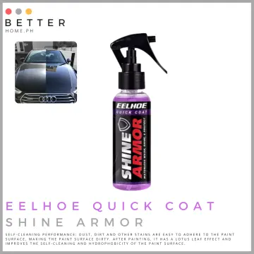 SHINE ARMOR Ceramic Coating Fortify Quick Coat Car Wax Polish Spray  Waterless Wa