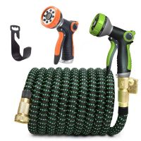 NEW Garden Hose Expandable 50ft High Pressure Car Wash Plastic Pipe Magic Flexible Water Hose With SprayFor Watering