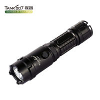 ไฟฉายแรงสูง TANK007ไฟ LED TC01รักษาความปลอดภัยอะลูมินัมอัลลอยชาร์จไฟแบบพกพาเพื่อความปลอดภัยหัวจู่โจม (รวมแบตเตอรี่และเครื่องชาร์จ)