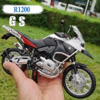 1:9 BMW R1200GS ADV แข่งรถจักรยานยนต์จำลองโมเดลมอเตอร์ไซค์อัลลอยโช้คอัพของเล่นแบบชุดสะสมของขวัญเด็กรถ