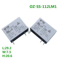 10ชิ้นล็อต OZ-SS-112LM1 oz SS 112LM1 12VDC 12V รีเลย์16A ต้นฉบับใหม่ TE