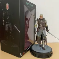 Hunt ตุ๊กตาขยับแขนขาได้ Geralt ตุ๊กตาของขวัญของเล่นแบบจำลอง PVC Witcher-Ed 3ป่าหมาป่า907