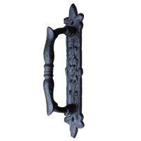 3X European Retro Cast Iron Craft Door Handles for Garden/Courtyard Door Handle Decoration for Home Door