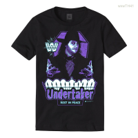 2023 NEW Mens Black the Undertaker Tri Blend Printed T-shirt Size：s-5xl