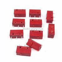 10Pcs kailh Red GM 60M micro switch for game competition Mouse button left right button can replace 3 pin rectangle micro switch