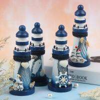 Small Lighthouse Sea Decoration Decorative Boats Ornament Decoration Resin Lighthouse Nautical Decor Nautical Themed Adorn