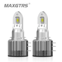 MAXGTRS 2x H15 LED Bulb Canbus CSP Car Headlight High Beam Day Driving Running Light 12V 6000K White Auto Lamp for VW Audi BMW Bulbs  LEDs  HIDs