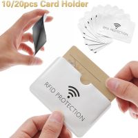 HEZHANG ชุดการ์ดป้องกันการโจรกรรม NFC ป้องกัน Ic RFID กระเป๋าใส่นามบัตรความปลอดภัยในบ้านปลอกป้องกัน