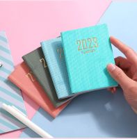 +【； 2023 Portable Mini Notebook 365 Days Pocket Notepad A7 Daily Weekly Agenda Planner Notebooks Stationery Office School Supplies