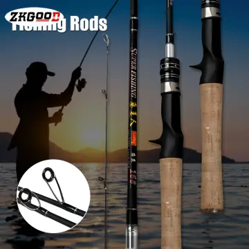 Fishing Rod,Telescopic Fishing Rod Ultralight Fishing Pole Straight Handle  Horse Mouth Carbon Road Fishing Rod Sea Rod Throwing Rod