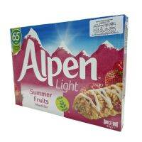 อัลเพน ไลท์ ธัญพืชชนิดแท่งผสมซัมเมอร์ฟรุต 95ก. ✿ Alpen Light Summer Fruit Cereal Bars 95G.