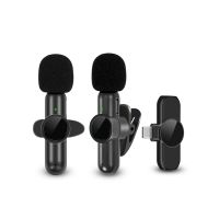 Wireless Lavalier Microphone Noise Cancelling Audio Video Recording for //Android/ Live Game Mic