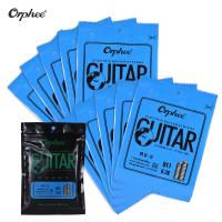 Orphee RX-2 เปลี่ยนสายเดียวสำหรับกีตาร์ไฟฟ้า 2ND B-String (.011) 10-Pack โลหะผสมนิกเกิลแสงซุปเปอร์ความตึงเครียด B-สตริง สายกีตาร์ไฟฟ้า