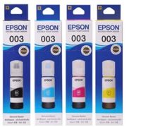 EPSON 003 B C M Y หมึกเติมเครื่องแท้งค์เอปสัน มีกล่อง ของแท้ 100% (ออกใบกำกับภาษีได้ )