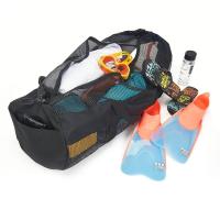 Mesh Duffel Bag Diving Snorkel Gear Bags Breathable Mesh Scuba And Travel Bag Multipurpose Large Capacity Gym Bag For Equipment