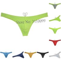 Mens Swimwear Thong Bikini Briefs Swimsuit Mini Beachwear Surfing Underwear