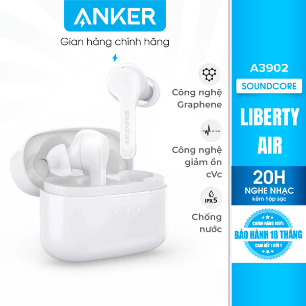 Tai nghe bluetooth SoundCore Liberty Air (by Anker) – A3902
