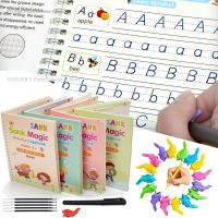 27 pcs/set Sank Magic Writing And Correction Copybook Wordpad learning Languages Learning To Write Notebooks Children  39;s Toy