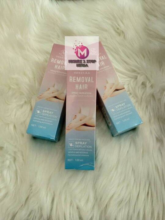 VANEKAA REMOVAL HAIR SPRAY 120ML (REMOVE HAIR WITH NO PAIN) Lazada