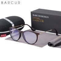 {Paopao glasses} BARCUR Anti Blue Light Computer Glasses Frame Men Glass Frames Women Trend Styles Brand Optical Reading