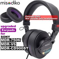 Misodiko เบาะที่ครอบหูอัปเกรดอะไหล่สำหรับ Sony MDR 7506 / MDR V6 / MDR หูฟัง CD900ST