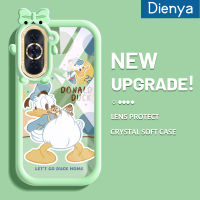 เคส Dienya สำหรับ Huawei Nova 10 Nova 10 Pro เคสรูปแบบโบว์รูปเป็ดการ์ตูนนิ่มกันกระแทกทนต่อการขีดข่วนเคสโทรศัพท์โปร่งใสฝาครอบป้องกันซิลิกาเจลป้องกันการตกสำหรับ