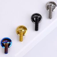 M4/M5/M6/M8 + Washer GR5 Titanium Alloy Mushroom Head Bolt for Locomotive Modification Nails Screws  Fasteners