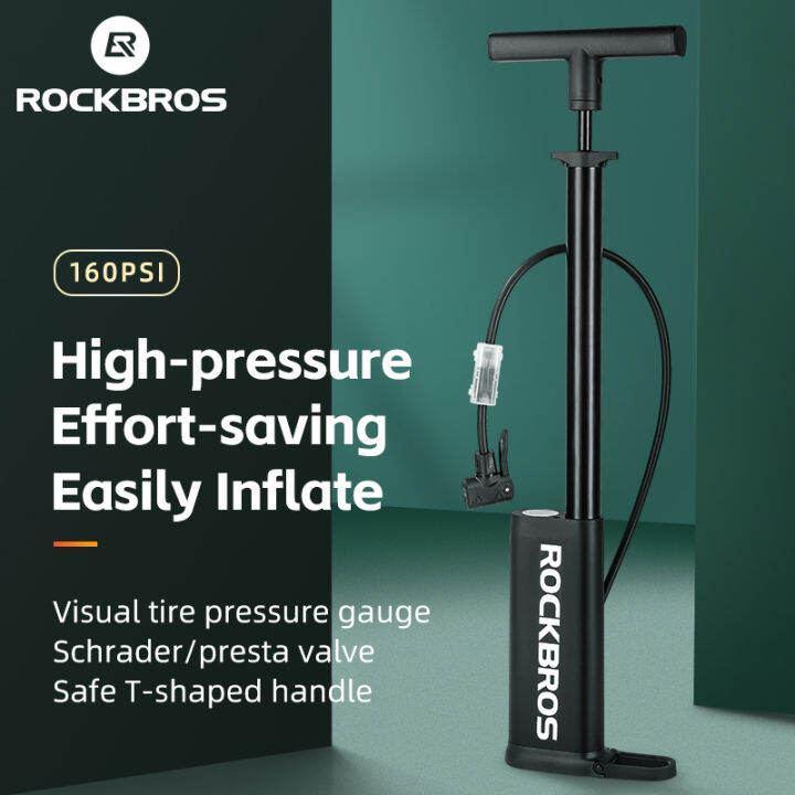 thumbnail image 2 of Mini Portable Bicycle Air Pump Bike Tire Inflator MTB Road Bike Cycling Pump Bic 2 of 12